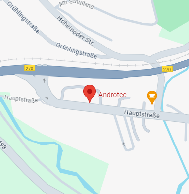 Androtec GmbH Karte